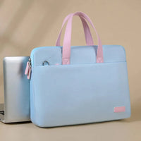 HKM-914707 Colorful 15.6-Inch and 14-Inch Laptop Tote Bag for Women - Large Capacity Portable Computer Case