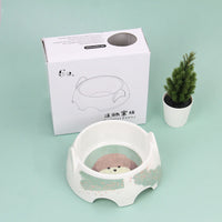 HKM-9149245 Small Dog Food Bowl in Melamine with Various Pattern Options - 500ML Capacity, 13cm Diameter