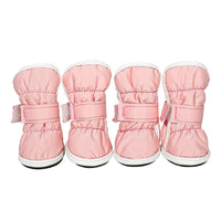 HKM-9149885 Waterproof Snow Boots for Small Dogs - Antifreeze Foot Covers for Teddy, Bichon, Schnauzer