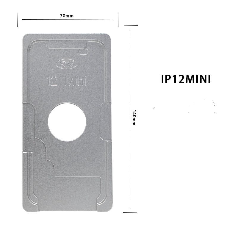 HKM-915027 Precision Positioning Mold for iPhone Models 6/6S, 6P, 7/7P, 8/8P, X/XS, 11/XR, 11Pro/Max, 12MINI/PRO/PRO MAX