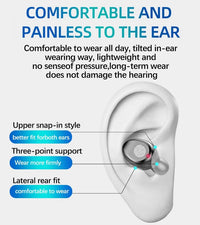 HKM-915155 Wireless Noise Cancelling Earbuds with 2200mAh Battery and IPX7 Water Resistance