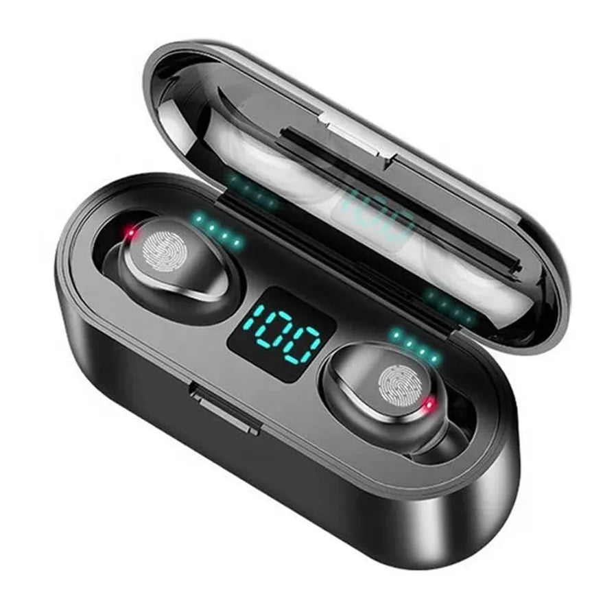 HKM-915155 Wireless Noise Cancelling Earbuds with 2200mAh Battery and IPX7 Water Resistance