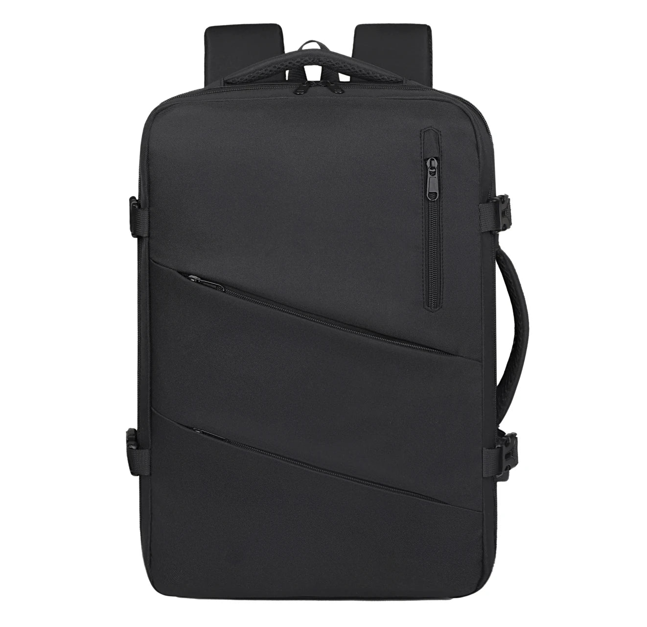 HKM-915219 Unisex Fashion Laptop Backpack with Waterproof Nylon and USB Charging Port, Character Pattern Design