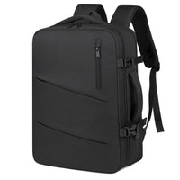 HKM-915219 Unisex Fashion Laptop Backpack with Waterproof Nylon and USB Charging Port, Character Pattern Design