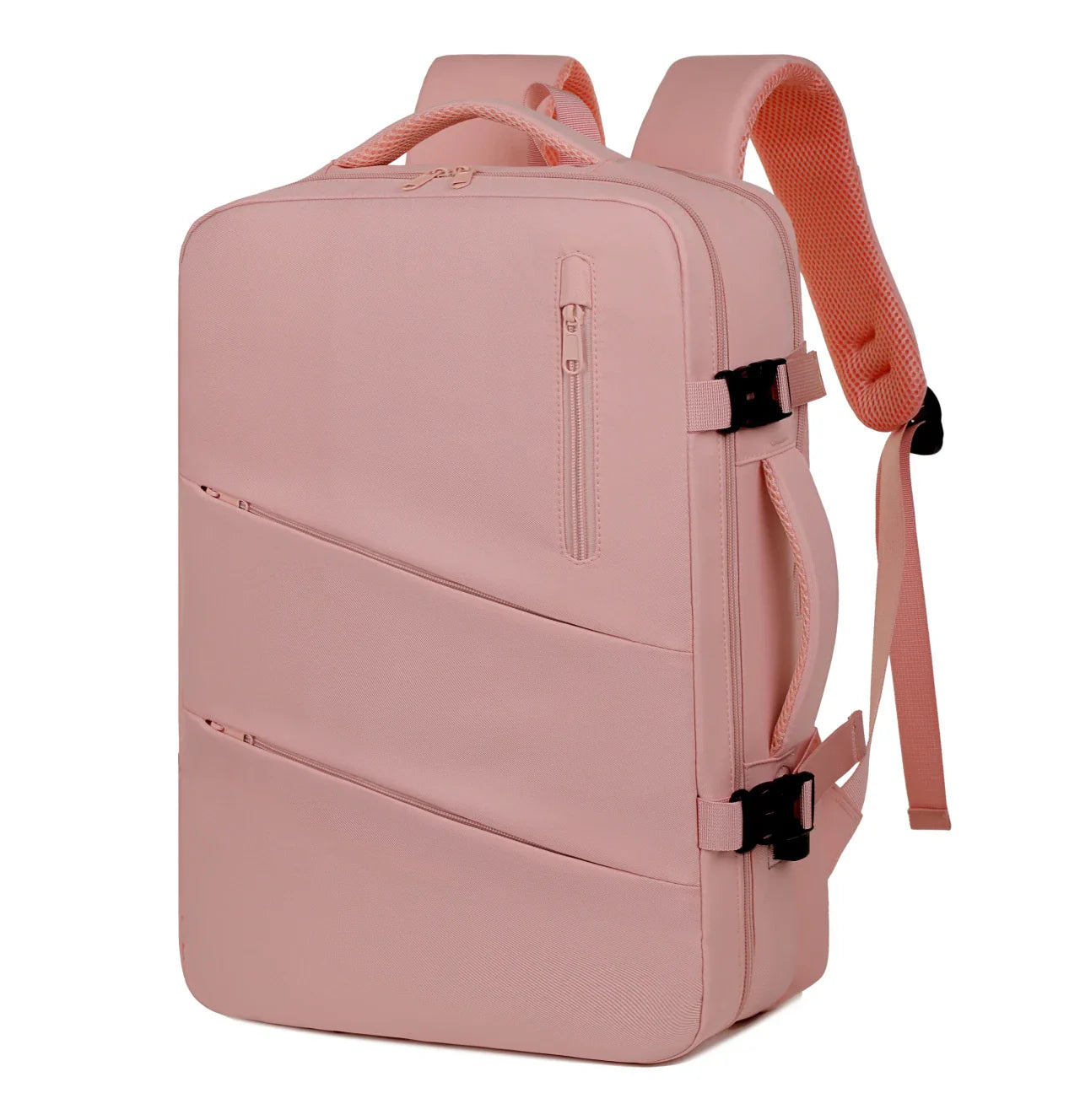 HKM-915219 Unisex Fashion Laptop Backpack with Waterproof Nylon and USB Charging Port, Character Pattern Design