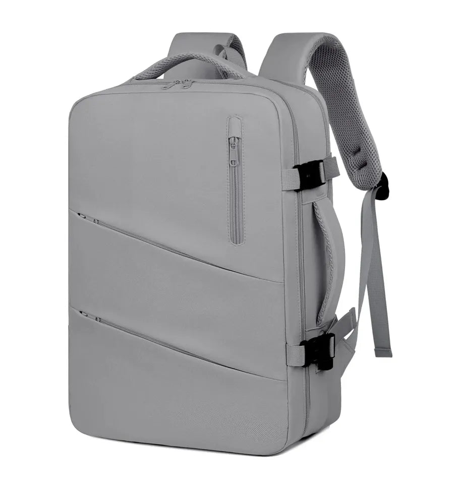 HKM-915219 Unisex Fashion Laptop Backpack with Waterproof Nylon and USB Charging Port, Character Pattern Design