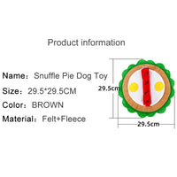 HKM-9153853 Interactive Snuffle Mat for Dogs - Plush Puzzle Training Toy with Layered Food Design for Stress Relief and Intelligence Development