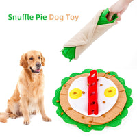 HKM-9153853 Interactive Snuffle Mat for Dogs - Plush Puzzle Training Toy with Layered Food Design for Stress Relief and Intelligence Development