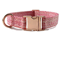 HKM-9154877 Faux Linen Dog Leash with Metal Buckle in Multiple Colors