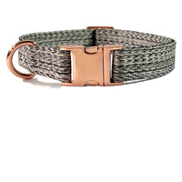 HKM-9154877 Faux Linen Dog Leash with Metal Buckle in Multiple Colors
