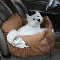 HKM-9155261 Detachable Anti-Dirty Pet Dog Car Bed Pad in Deep Sea Blue or Khaki