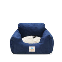 HKM-9155261 Detachable Anti-Dirty Pet Dog Car Bed Pad in Deep Sea Blue or Khaki