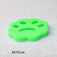 HKM-9157181 Silicone Sticky Clothes Dust Remover - Set of 4 in Yellow and Green