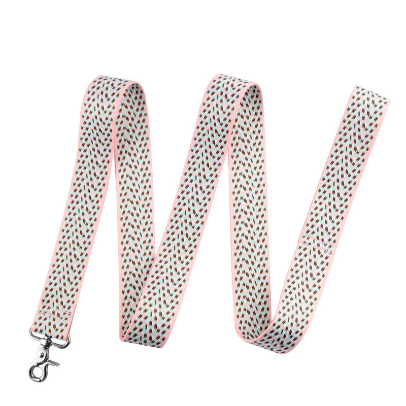 HKM-9158077 Teddy Vest-style Collar and Chest Strap Set for Small and Medium Dogs, Adjustable Nylon Leash and Harness