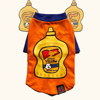 HKM-9159357 Thin Style Pet Apparel for Dogs and Cats in Fun Canned Food Prints