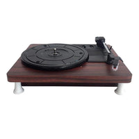HKM-915987 Stylish Record Player Phonograph with External Amplifier Compatibility