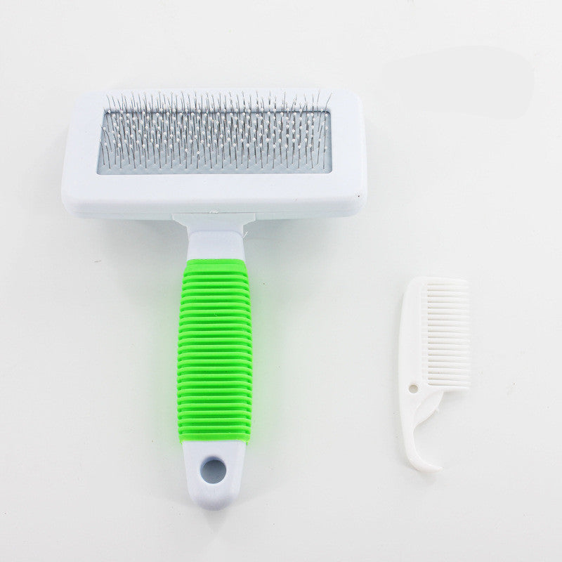 HKM-9160381 Non-Slip Handle Pet Comb in Various Sizes and Colors