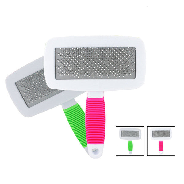 HKM-9160381 Non-Slip Handle Pet Comb in Various Sizes and Colors