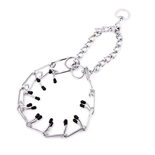 HKM-9160765 Dog Training Stimulus Chain Collar with Adjustable Detachable Links for All Dog Sizes