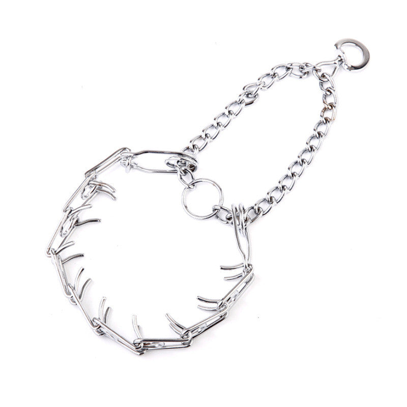 HKM-9160765 Dog Training Stimulus Chain Collar with Adjustable Detachable Links for All Dog Sizes