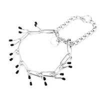 HKM-9160765 Dog Training Stimulus Chain Collar with Adjustable Detachable Links for All Dog Sizes