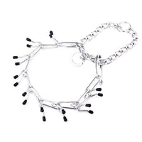 HKM-9160765 Dog Training Stimulus Chain Collar with Adjustable Detachable Links for All Dog Sizes