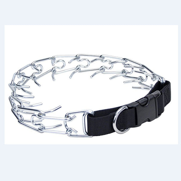 HKM-9160765 Dog Training Stimulus Chain Collar with Adjustable Detachable Links for All Dog Sizes