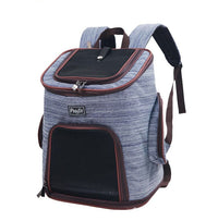 HKM-9161021 Pet Carrier Backpack for Dogs and Cats Made of Oxford Cloth and Mesh, Ideal for Pets Up to 15 Jin