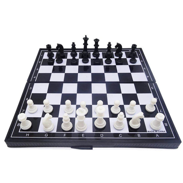 HKM-916115 Intelligent Magnetic Folding Chess Set for Travel and Outdoor Play