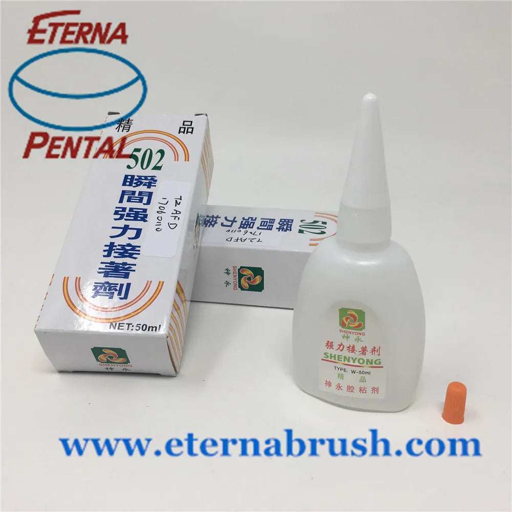 HKM-916179 Clear Cyanoacrylate Super 502 Liquid Glue for Shoe Repair and Maintenance