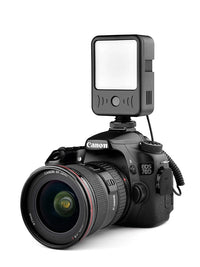 HKM-916179 Portable LED Camera Light with Noise Reduction Microphone – Ideal for Photography and Video Recording