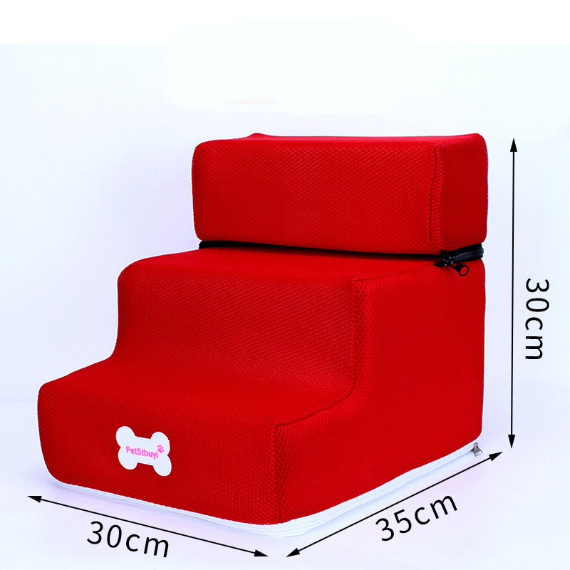 HKM-9162941 Pet Climbing Ladder with Detachable Steps ¨C Customized Small Dog Sofa Stairs in Various Colors