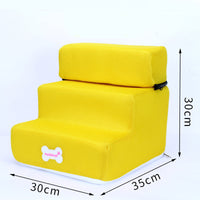 HKM-9162941 Pet Climbing Ladder with Detachable Steps ¨C Customized Small Dog Sofa Stairs in Various Colors