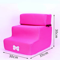 HKM-9162941 Pet Climbing Ladder with Detachable Steps ¨C Customized Small Dog Sofa Stairs in Various Colors