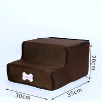HKM-9162941 Pet Climbing Ladder with Detachable Steps ¨C Customized Small Dog Sofa Stairs in Various Colors