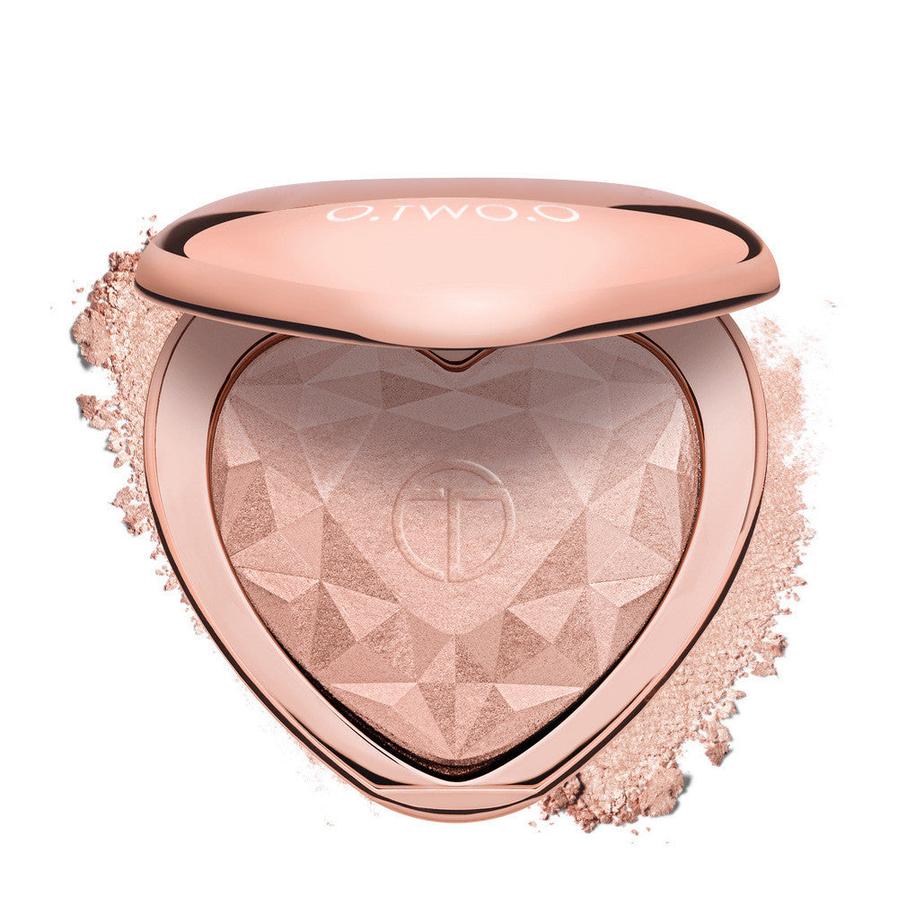 HKM-916371 Heart-Shaped High Gloss Toner Powder for Softening and Brightening