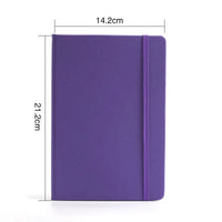 HKM-916435 A5 PU Leather Hardcover Notebook with Customisable Options and Lined Pages