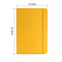 HKM-916435 A5 PU Leather Hardcover Notebook with Customisable Options and Lined Pages