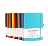 HKM-916435 A5 PU Leather Hardcover Notebook with Customisable Options and Lined Pages