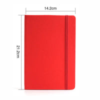 HKM-916435 A5 PU Leather Hardcover Notebook with Customisable Options and Lined Pages