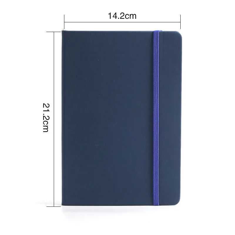 HKM-916435 A5 PU Leather Hardcover Notebook with Customisable Options and Lined Pages