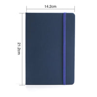 HKM-916435 A5 PU Leather Hardcover Notebook with Customisable Options and Lined Pages