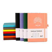 HKM-916435 A5 PU Leather Hardcover Notebook with Customisable Options and Lined Pages