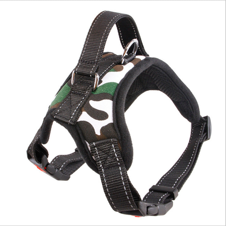 HKM-9167165 Medium to Large Dog Pet Saddle Chest Strap - Explosion-Proof, Available in Various Colors