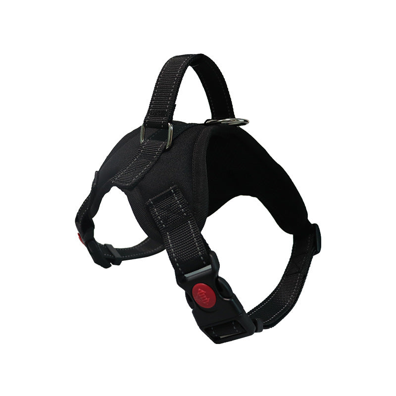 HKM-9167165 Medium to Large Dog Pet Saddle Chest Strap - Explosion-Proof, Available in Various Colors