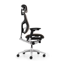 HKM-916755 Ergonomic Leather Swivel Executive Office Chair - Luxurious and Comfortable Design for Optimal Support