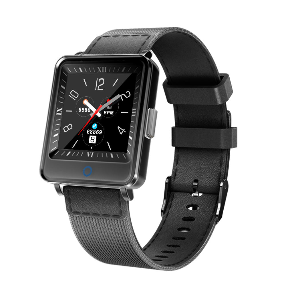 HKM-916819 Dual-Screen Display Smart Bracelet for Heart Rate, Blood Pressure, and Sleep Monitoring - Waterproof with USB Charging