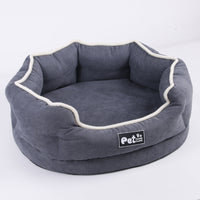 HKM-9168573 Cozy Liscel Dog Cushion with Sponge Fill for Ultimate Comfort