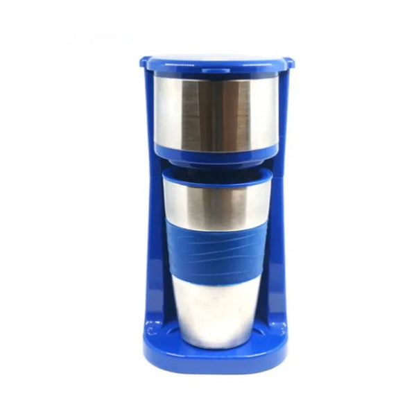 HKM-916883 Personal Coffee Maker with 15 oz Stainless Steel Travel Mug for Home Brewing