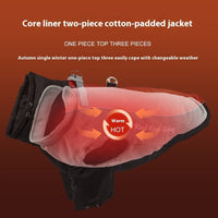 HKM-9168957 Warm Polar Fleece Liner Jacket for Dogs and Cats - Available in Various Colors and Sizes